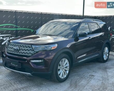 Красный Форд Эксплорер, объемом двигателя 2.26 л и пробегом 111 тыс. км за 27500 $, фото 1 на Automoto.ua