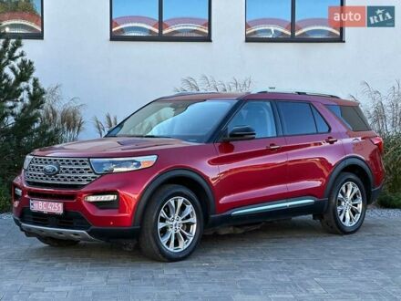 Червоний Форд Експлорер, об'ємом двигуна 2.26 л та пробігом 158 тис. км за 24000 $, фото 1 на Automoto.ua