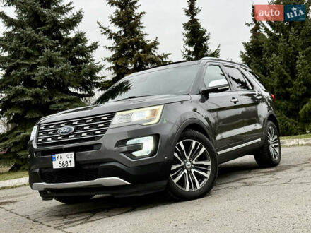 Сірий Форд Експлорер, об'ємом двигуна 3.5 л та пробігом 205 тис. км за 17999 $, фото 1 на Automoto.ua