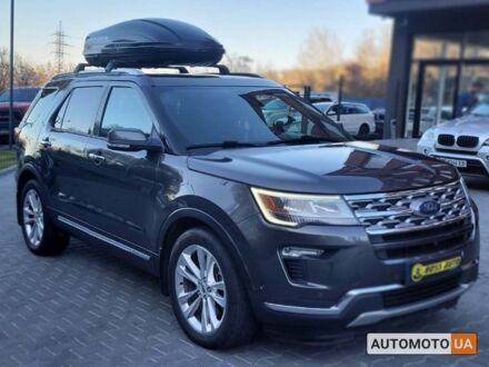 Форд Эксплорер 2018 в Черновцах на Automoto.ua Серый Форд Эксплорер, объемом двигателя 3.5 л и пробегом 92 тыс. км за 27500 $, фото 1 на Automoto.ua