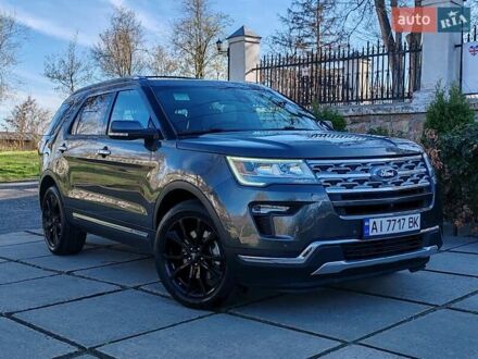 Форд Эксплорер 2018 в Белой Церкве на Automoto.ua Серый Форд Эксплорер, объемом двигателя 3.5 л и пробегом 132 тыс. км за 25500 $, фото 1 на Automoto.ua