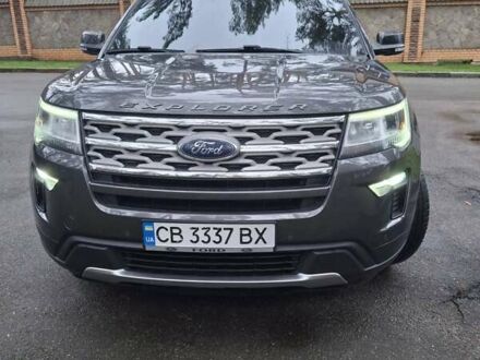 Серый Форд Эксплорер, объемом двигателя 3.5 л и пробегом 77 тыс. км за 23000 $, фото 1 на Automoto.ua