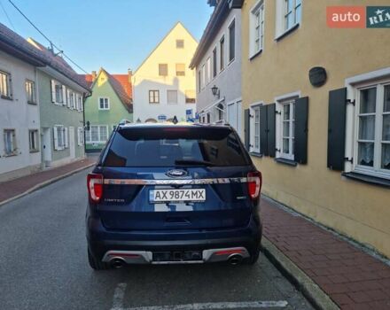 Синий Форд Эксплорер, объемом двигателя 3.5 л и пробегом 158 тыс. км за 18000 $, фото 5 на Automoto.ua