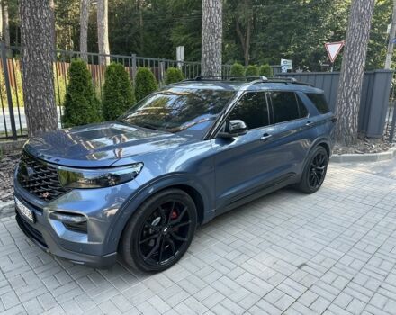 Синий Форд Эксплорер, объемом двигателя 3 л и пробегом 91 тыс. км за 42000 $, фото 2 на Automoto.ua