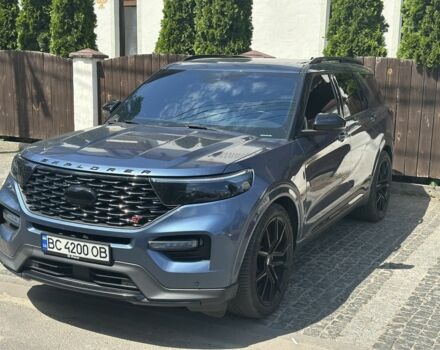 Синий Форд Эксплорер, объемом двигателя 3 л и пробегом 91 тыс. км за 42000 $, фото 1 на Automoto.ua