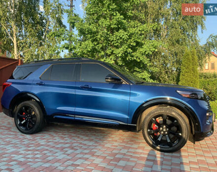 Синій Форд Експлорер, об'ємом двигуна 3 л та пробігом 27 тис. км за 45555 $, фото 12 на Automoto.ua