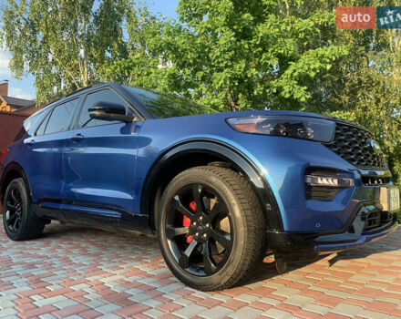 Синій Форд Експлорер, об'ємом двигуна 3 л та пробігом 27 тис. км за 45555 $, фото 16 на Automoto.ua