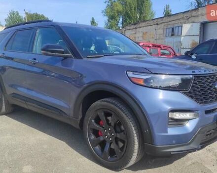 Форд Эксплорер 2021 в Киеве на Automoto.ua Синий Форд Эксплорер, объемом двигателя 2.96 л и пробегом 39 тыс. км за 42400 $, фото 2 на Automoto.ua