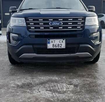 Синий Форд Эксплорер, объемом двигателя 3.5 л и пробегом 172 тыс. км за 18400 $, фото 1 на Automoto.ua