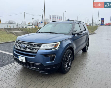 Синий Форд Эксплорер, объемом двигателя 3.5 л и пробегом 108 тыс. км за 22500 $, фото 1 на Automoto.ua