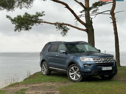 Синий Форд Эксплорер, объемом двигателя 3.5 л и пробегом 155 тыс. км за 24500 $, фото 1 на Automoto.ua