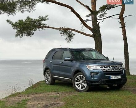 Синий Форд Эксплорер, объемом двигателя 3.5 л и пробегом 155 тыс. км за 24500 $, фото 1 на Automoto.ua