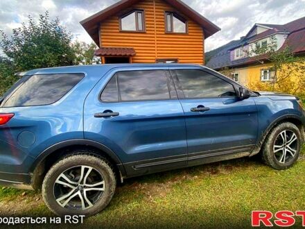 Форд Эксплорер 2018 в Верховине на Automoto.ua Синий Форд Эксплорер, объемом двигателя 3.7 л и пробегом 48 тыс. км за 20500 $, фото 1 на Automoto.ua