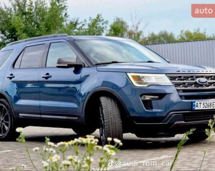 Синий Форд Эксплорер, объемом двигателя 3.5 л и пробегом 121 тыс. км за 17500 $, фото 1 на Automoto.ua