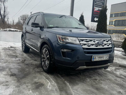 Синий Форд Эксплорер, объемом двигателя 3.5 л и пробегом 175 тыс. км за 20000 $, фото 1 на Automoto.ua