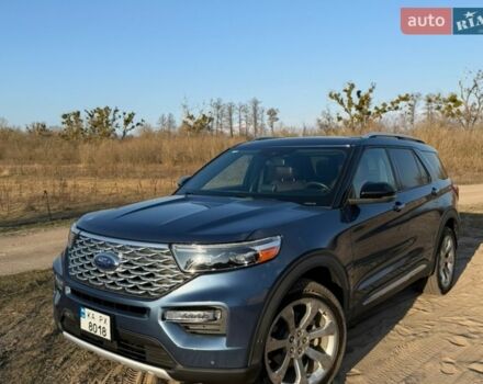 Синий Форд Эксплорер, объемом двигателя 3 л и пробегом 109 тыс. км за 39000 $, фото 1 на Automoto.ua