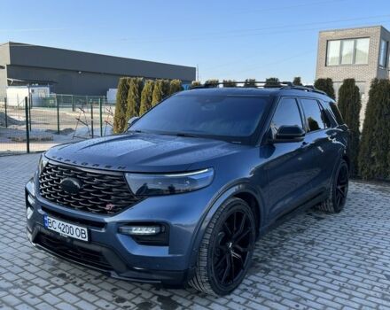 Синий Форд Эксплорер, объемом двигателя 3 л и пробегом 100 тыс. км за 36000 $, фото 1 на Automoto.ua