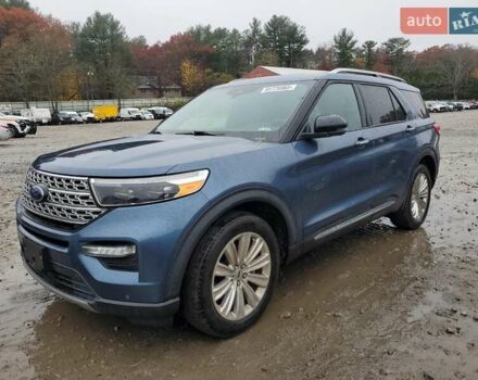Синий Форд Эксплорер, объемом двигателя 2.26 л и пробегом 122 тыс. км за 6900 $, фото 1 на Automoto.ua