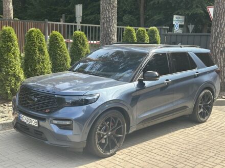 Форд Эксплорер 2019 в Львове на Automoto.ua Синий Форд Эксплорер, объемом двигателя 3 л и пробегом 91 тыс. км за 45000 $, фото 1 на Automoto.ua