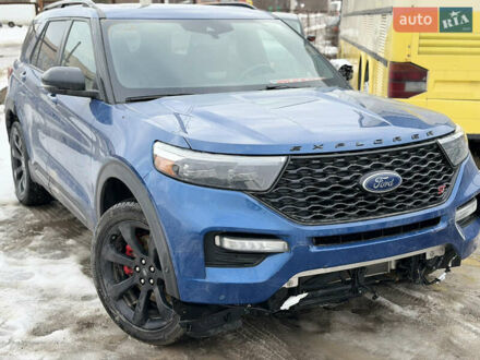 Синий Форд Эксплорер, объемом двигателя 3 л и пробегом 118 тыс. км за 25000 $, фото 1 на Automoto.ua