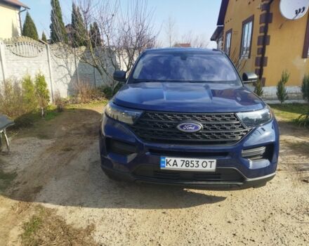 Синий Форд Эксплорер, объемом двигателя 3.3 л и пробегом 105 тыс. км за 19000 $, фото 1 на Automoto.ua