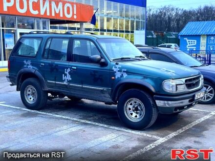 Зеленый Форд Эксплорер, объемом двигателя 4 л и пробегом 200 тыс. км за 2310 $, фото 1 на Automoto.ua