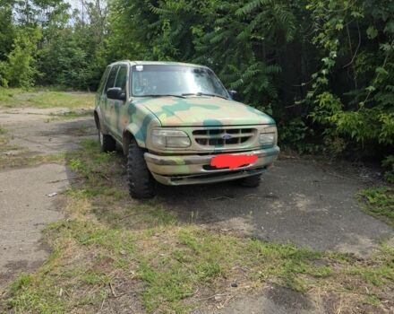 Зеленый Форд Эксплорер, объемом двигателя 4 л и пробегом 275 тыс. км за 950 $, фото 1 на Automoto.ua