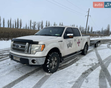 Белый Форд Ф-150, объемом двигателя 5.4 л и пробегом 402 тыс. км за 15000 $, фото 1 на Automoto.ua