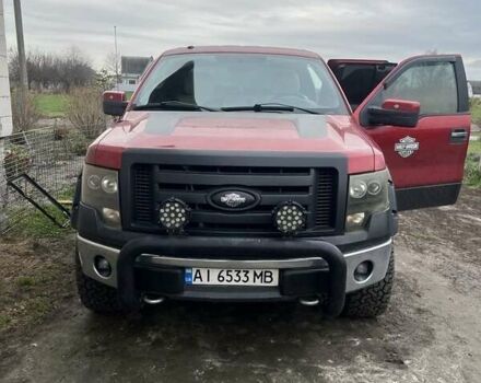 Красный Форд Ф-150, объемом двигателя 5.4 л и пробегом 97 тыс. км за 18000 $, фото 1 на Automoto.ua