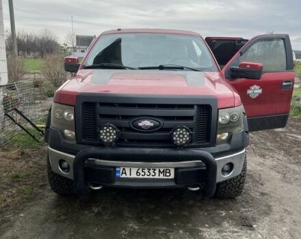 Красный Форд Ф-150, объемом двигателя 5.4 л и пробегом 97 тыс. км за 18000 $, фото 2 на Automoto.ua