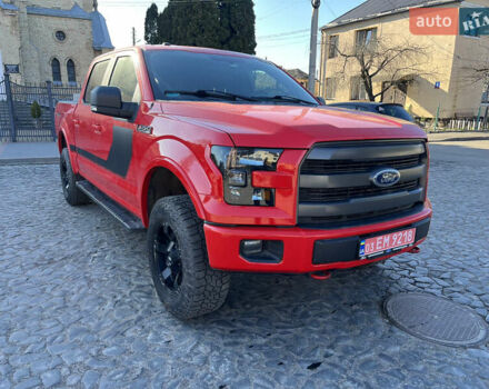 Красный Форд Ф-150, объемом двигателя 2.7 л и пробегом 153 тыс. км за 26500 $, фото 2 на Automoto.ua