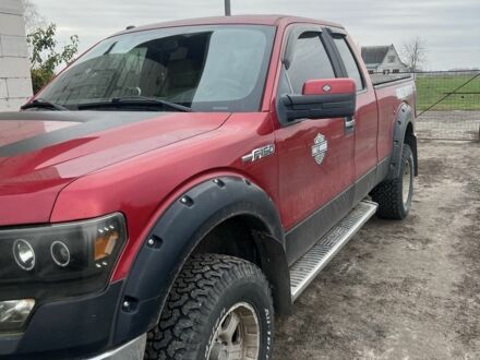 Красный Форд Ф-150, объемом двигателя 5.4 л и пробегом 97 тыс. км за 18000 $, фото 1 на Automoto.ua