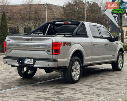Форд Ф-150 2018 у Береговом на Automoto.ua Сірий Форд Ф-150, об'ємом двигуна 2.99 л та пробігом 79 тис. км за 37000 $, фото 5 на Automoto.ua