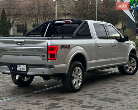 Форд Ф-150 2018 у Береговом на Automoto.ua Сірий Форд Ф-150, об'ємом двигуна 2.99 л та пробігом 79 тис. км за 37000 $, фото 14 на Automoto.ua