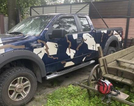 Синий Форд Ф-150, объемом двигателя 4.6 л и пробегом 205 тыс. км за 15800 $, фото 4 на Automoto.ua