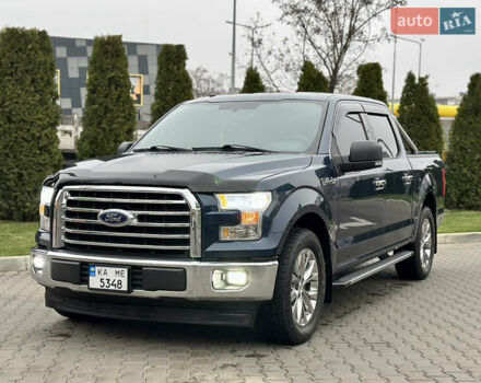 Синий Форд Ф-150, объемом двигателя 5 л и пробегом 220 тыс. км за 22900 $, фото 1 на Automoto.ua