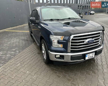 Синий Форд Ф-150, объемом двигателя 4.95 л и пробегом 222 тыс. км за 23500 $, фото 1 на Automoto.ua