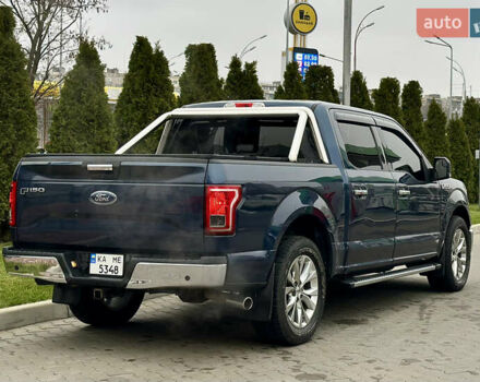 Синий Форд Ф-150, объемом двигателя 5 л и пробегом 220 тыс. км за 22900 $, фото 23 на Automoto.ua