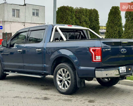 Синий Форд Ф-150, объемом двигателя 5 л и пробегом 220 тыс. км за 22900 $, фото 4 на Automoto.ua