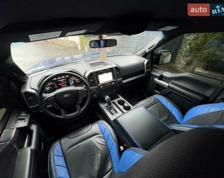Форд Ф-150 2018 у Києві на Automoto.ua Синій Форд Ф-150, об'ємом двигуна 5 л та пробігом 47 тис. км за 38900 $, фото 10 на Automoto.ua