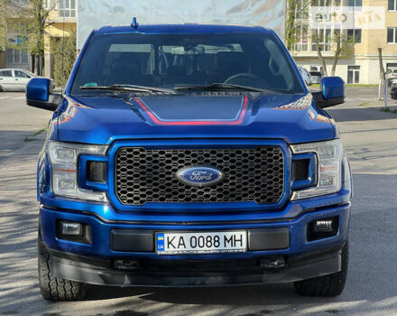 Синій Форд Ф-150, об'ємом двигуна 4.95 л та пробігом 67 тис. км за 40000 $, фото 1 на Automoto.ua