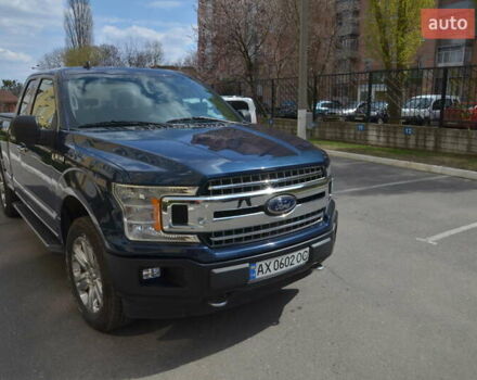 Форд Ф-150 2020 у Харкові на Automoto.ua Синій Форд Ф-150, об'ємом двигуна 5.04 л та пробігом 15 тис. км за 34500 $, фото 2 на Automoto.ua