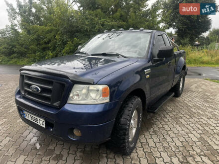 Синий Форд Ф-150, объемом двигателя 4.2 л и пробегом 260 тыс. км за 9800 $, фото 1 на Automoto.ua