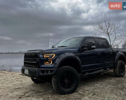 Синий Форд Ф-150, объемом двигателя 5 л и пробегом 165 тыс. км за 26000 $, фото 1 на Automoto.ua