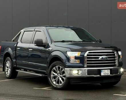 Синий Форд Ф-150, объемом двигателя 5 л и пробегом 222 тыс. км за 19900 $, фото 1 на Automoto.ua