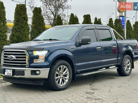 Синій Форд Ф-150, об'ємом двигуна 5 л та пробігом 222 тис. км за 21500 $, фото 1 на Automoto.ua