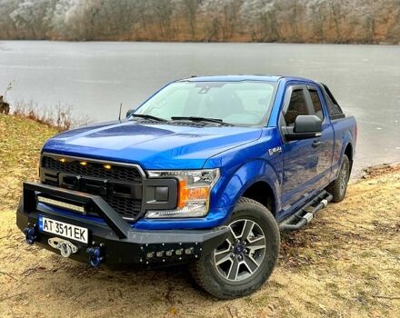 Синий Форд Ф-150, объемом двигателя 5 л и пробегом 420 тыс. км за 39500 $, фото 1 на Automoto.ua