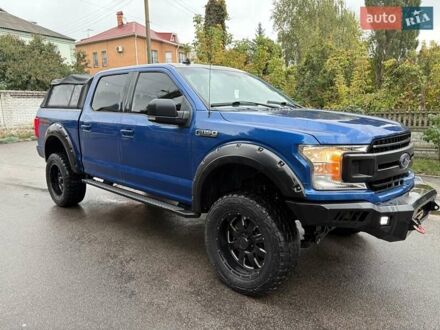 Форд Ф-150 2018 в Киеве на Automoto.ua Синий Форд Ф-150, объемом двигателя 5 л и пробегом 47 тыс. км за 38900 $, фото 1 на Automoto.ua