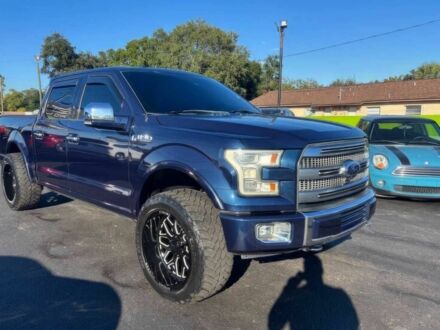 Синий Форд F-Series, объемом двигателя 5 л и пробегом 74 тыс. км за 12300 $, фото 1 на Automoto.ua