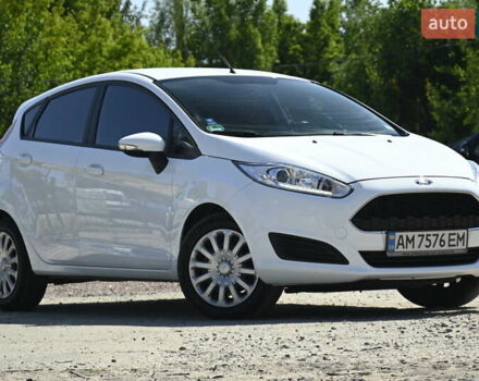 Белый Форд Фиеста, объемом двигателя 1.5 л и пробегом 115 тыс. км за 8499 $, фото 1 на Automoto.ua